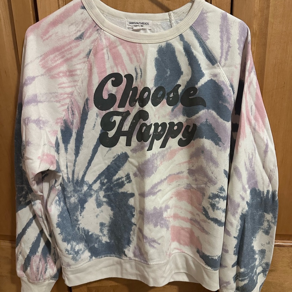 Grayson Threads Pastel Tie-Dye Sweatshirt